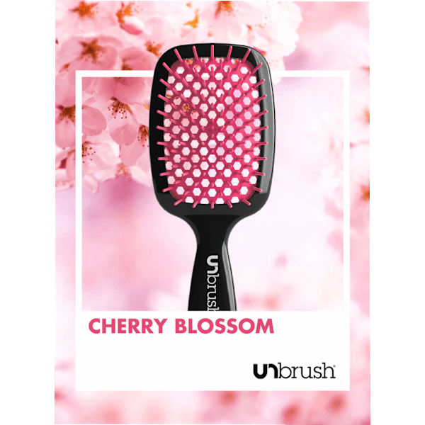 Haarbürste Detangling Hair Brush Cherry Blossom UNbrush