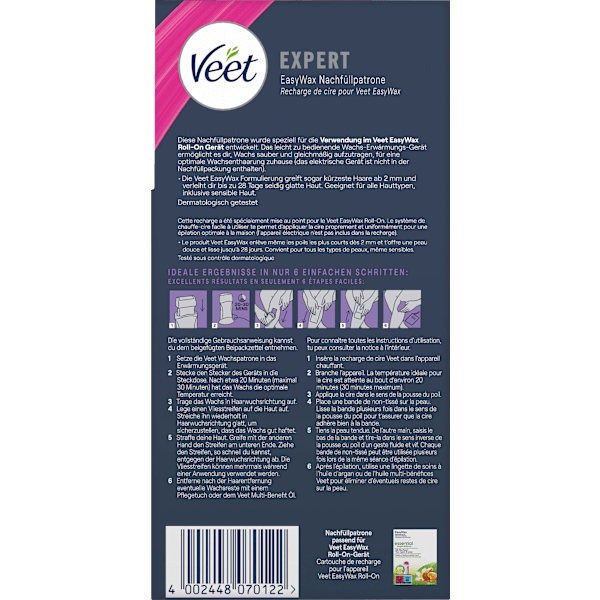 EasyWax essential inspirations, Nachfüllpack Veet