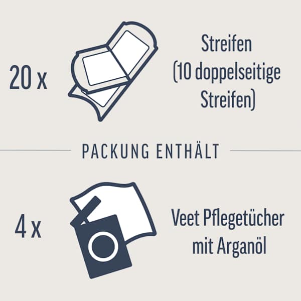 Kaltwachsstreifen Gesicht Expert Veet