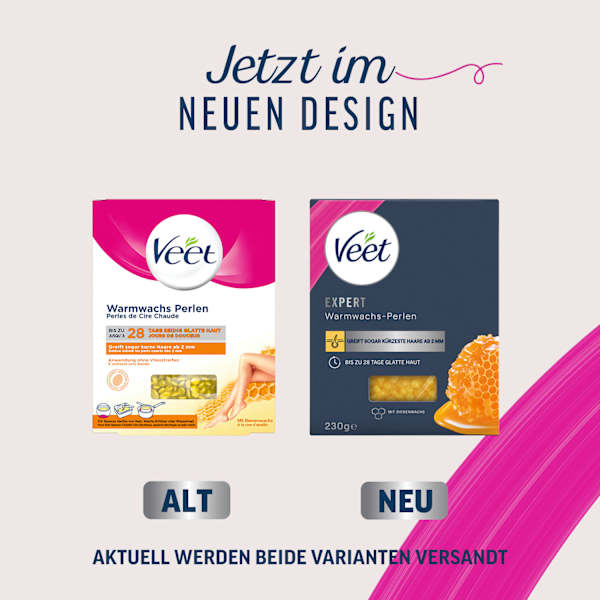 Warmwachsperlen Veet