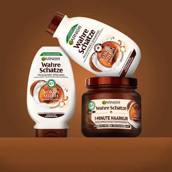 Haarkur 1-Minute Kokosmilch & Macadamia Wahre Schätze