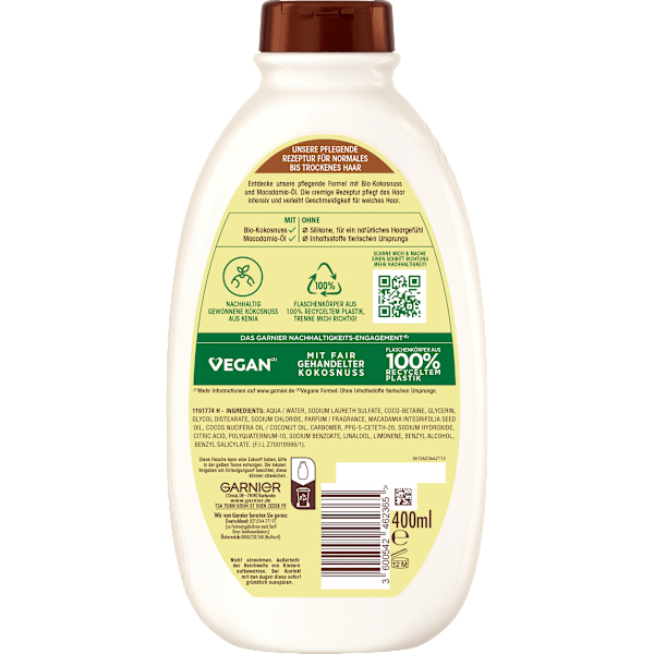Shampoo Kokosmilch & Macadamia Wahre Schätze