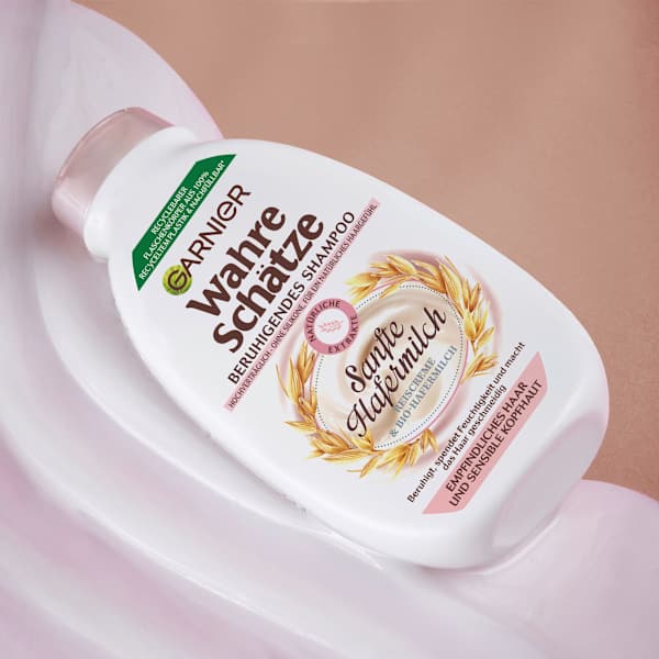 Shampoo  Sanfte Hafermilch, empfindliches Haar Wahre Schätze