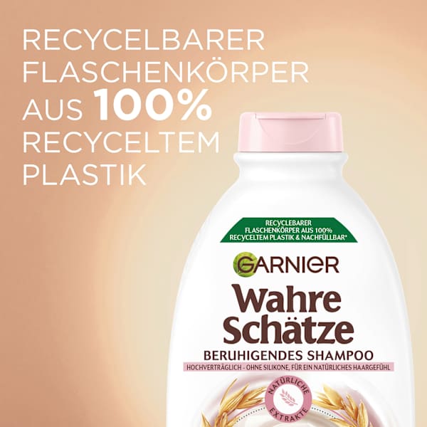 Shampoo  Sanfte Hafermilch, empfindliches Haar Wahre Schätze