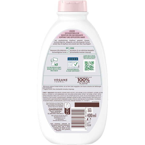 Shampoo  Sanfte Hafermilch, empfindliches Haar Wahre Schätze