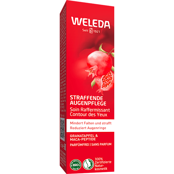 Augencreme straffend Granatapfel & Maca-Peptide WELEDA