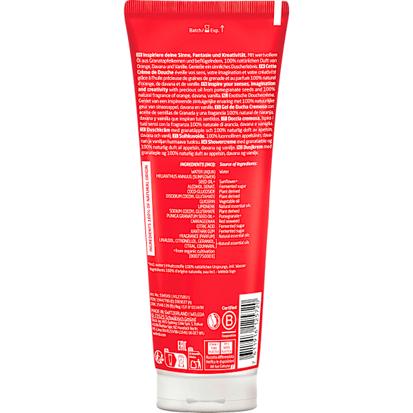 Cremedusche Inspire Granatapfel WELEDA