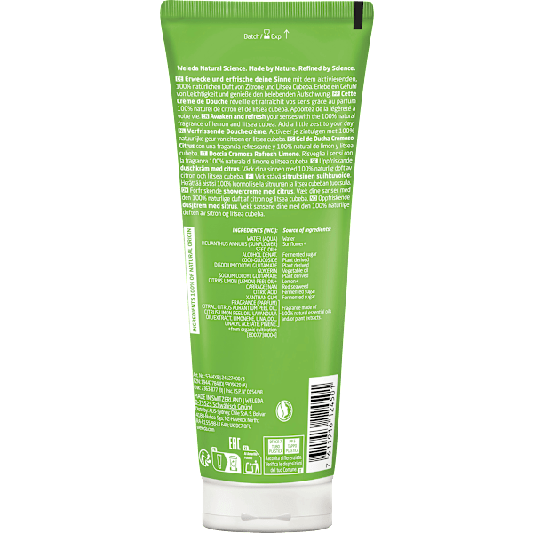 Cremedusche Refresh Citrus WELEDA