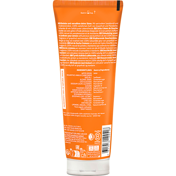 Cremedusche Vitality Sanddorn WELEDA