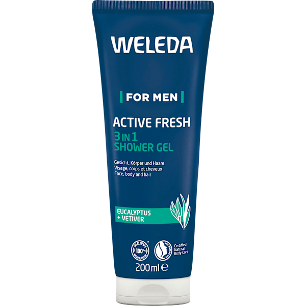Duschgel MEN Aktiv WELEDA