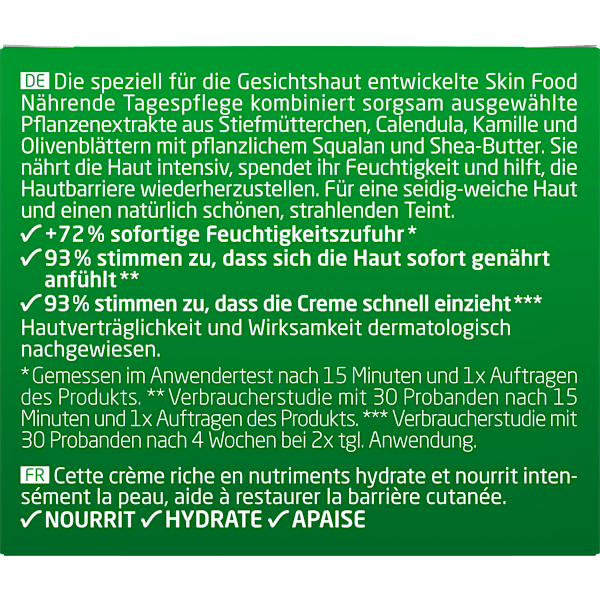 Gesichtscreme Skin Food  Feuchtigkeit & Glow WELEDA