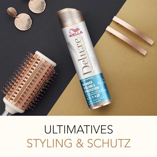 Haarspray Wunder Volumen & Schutz, Ultra starker Halt WELLA Deluxe