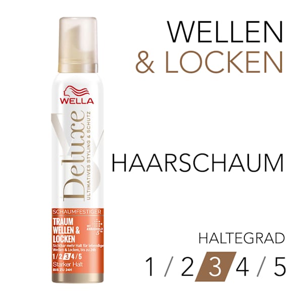 Schaumfestiger Traum Wellen & Locken, Starker Halt WELLA Deluxe