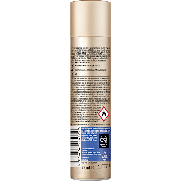 Haarspray 2-Tages-Volumen, Extra starker Halt, Reisegröße wellaflex