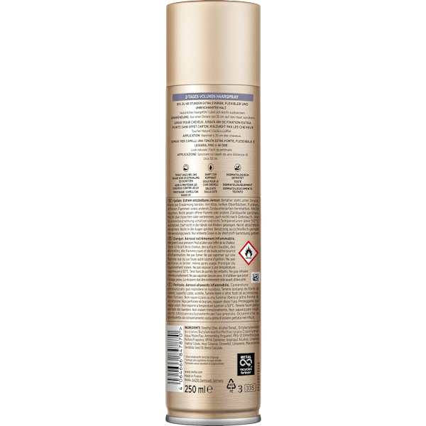 Haarspray 2-Tages-Volumen, Extra starker Halt wellaflex