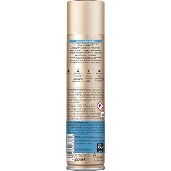 Haarspray Instant Volume, Extra starker Halt wellaflex