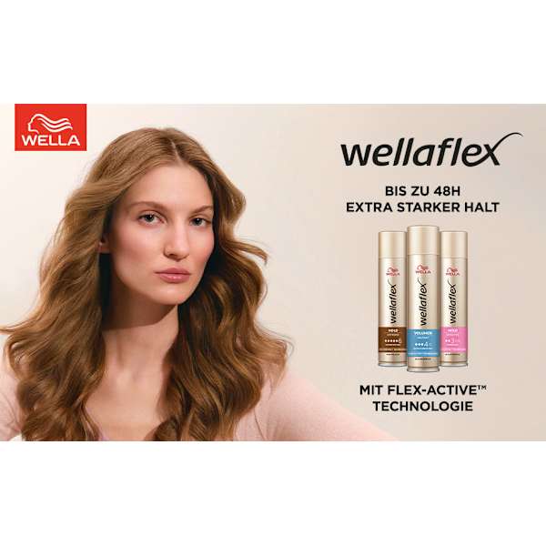 Haarspray Instant Volume, Extra starker Halt wellaflex