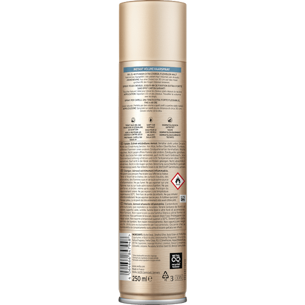 Haarspray Instant Volume, Extra starker Halt wellaflex