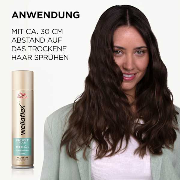 Haarspray Invisible Hold, Extra starker Halt wellaflex