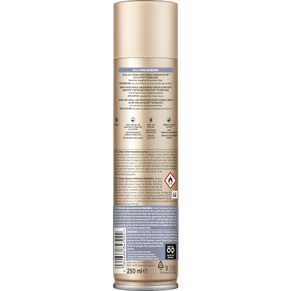 Haarspray Shine & Hold, Ultra starker Halt wellaflex