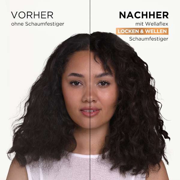 Schaumfestiger Locken & Wellen, Starker Halt wellaflex