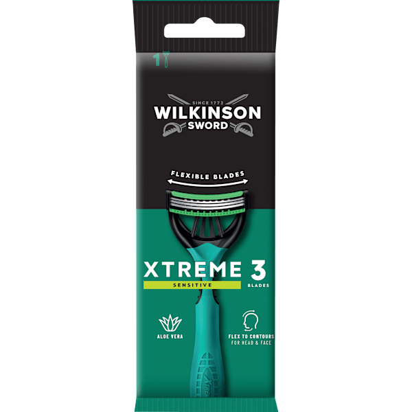 Einwegrasierer, Xtreme 3 Sensitive, Reisegröße WILKINSON SWORD