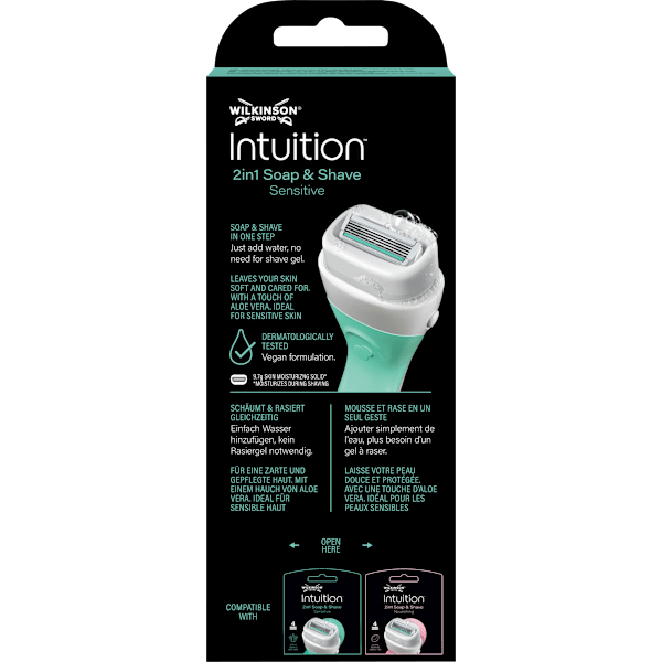 Rasierer, Intuition 2in1 Soap & Shave Sensitive WILKINSON SWORD