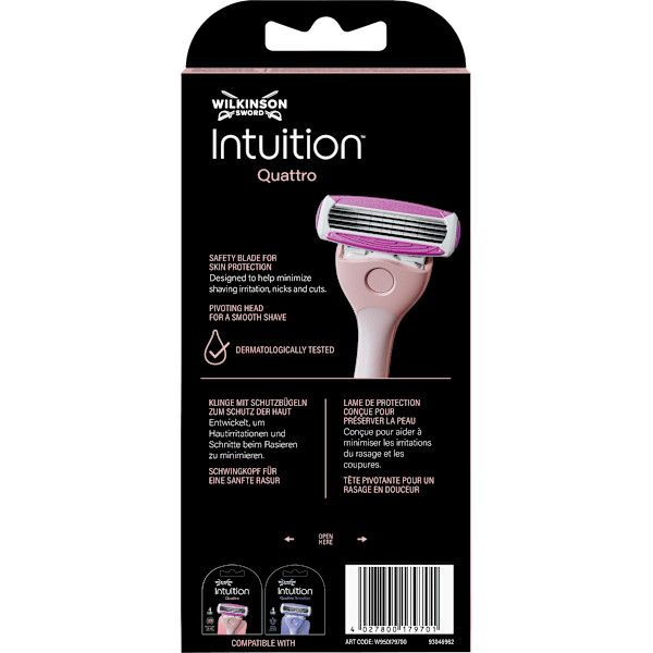 Rasierer, Intuition Quattro WILKINSON SWORD