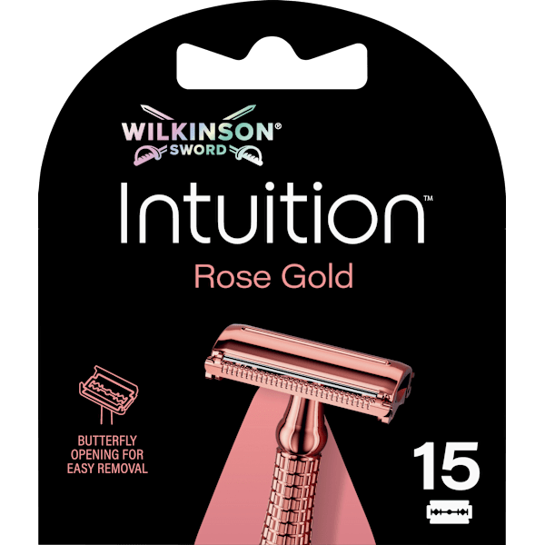 Rasierklingen für Rasierhobel, Intuition Rose Gold WILKINSON SWORD