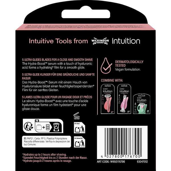 Rasierklingen, Intuition Complete Care WILKINSON SWORD